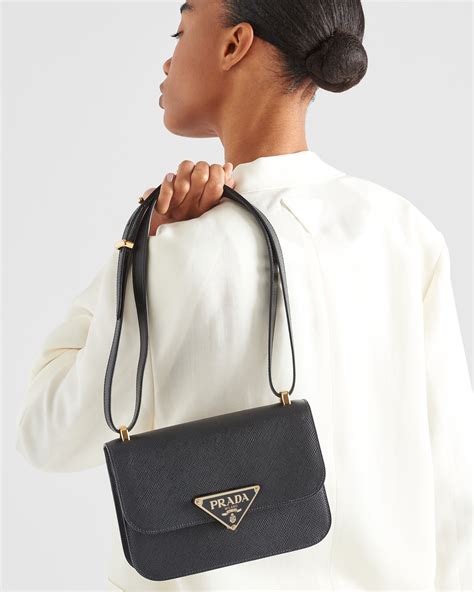 prada tessuto soft shoulder bag|prada saffiano shoulder bag.